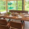 Essbereich mit Seeblick, © Ferienhaus am See Essbereich mit Seeblick, © Ferienhaus am See