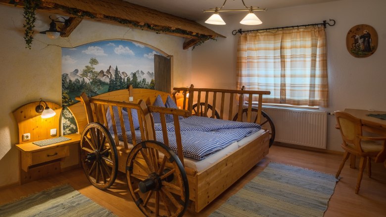 Leiterwagenzimmer, © Die Hochriess-Distelberger GmbH & Co.KG Leiterwagenzimmer, © Die Hochriess-Distelberger GmbH & Co.KG