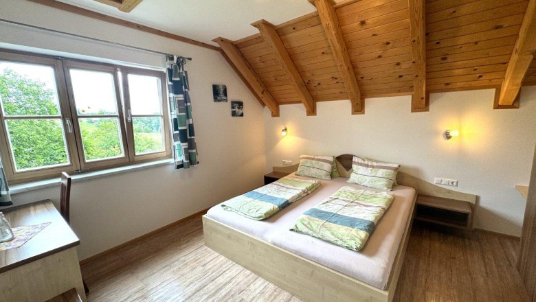 Vacation apartment bedroom, © Höbarten Vacation apartment bedroom, © Höbarten