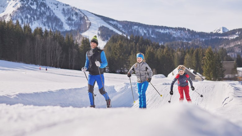 Langlauen in Lackenhof am Ötscher, © Niederösterreich Werbung/Kathrin Baumann Langlauen in Lackenhof am Ötscher, © Niederösterreich Werbung/Kathrin Baumann