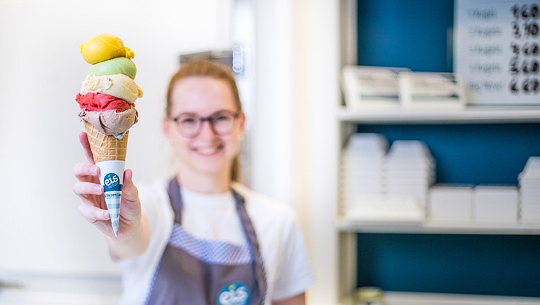 Eis-Greissler farm store ice cream, © Blochberger Eisproduktion GmbH Eis-Greissler farm store ice cream, © Blochberger Eisproduktion GmbH