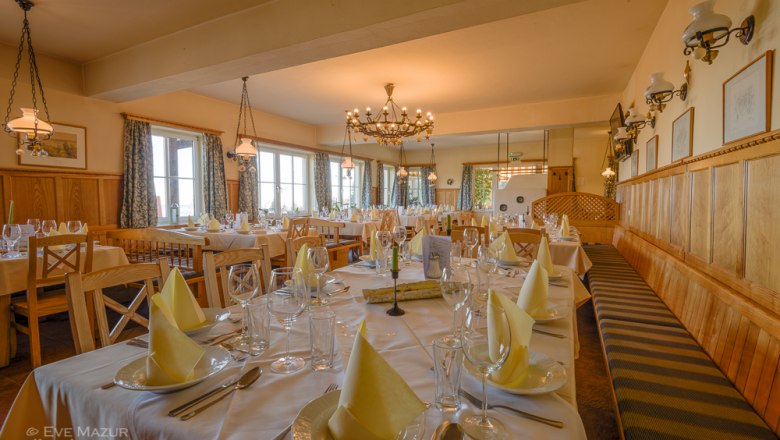 Restaurant, © Alpengasthof Enzian / Eve Mazur Restaurant, © Alpengasthof Enzian / Eve Mazur