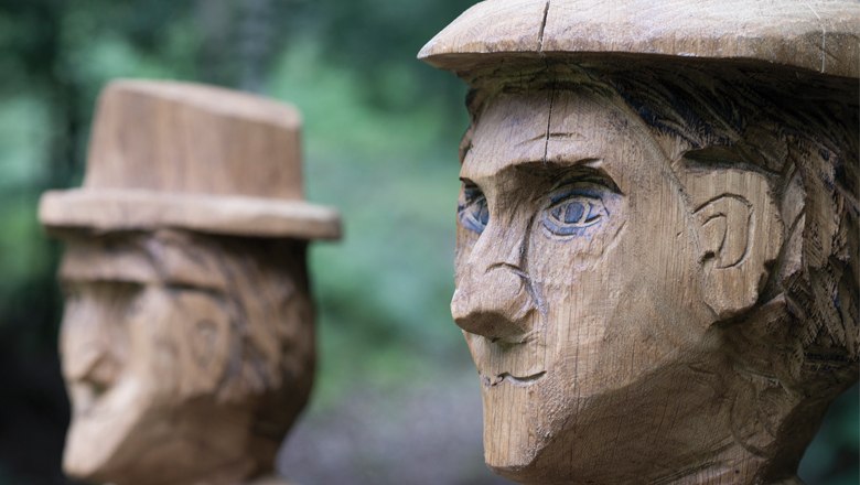 Legendary figures in Lanzenkirchen, © Marktgemeinde Lanzenkirchen Legendary figures in Lanzenkirchen, © Marktgemeinde Lanzenkirchen