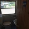 View into the small WC of the 100-year-old baggage car, © M. Schorn View into the small WC of the 100-year-old baggage car, © M. Schorn
