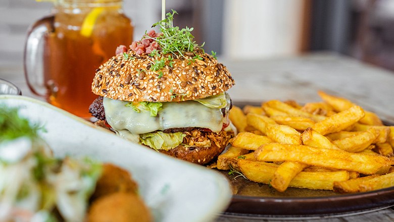 Eis-Greissler Culinary Stadl Greissler Burger, © Blochberger Eisproduktion GmbH Eis-Greissler Culinary Stadl Greissler Burger, © Blochberger Eisproduktion GmbH