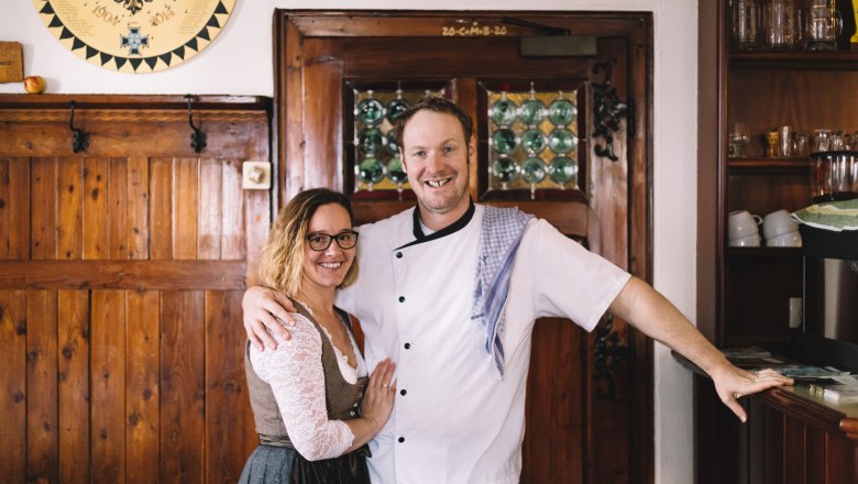 Head chef Christian, landlady Magdalena Donhauser, © Niederösterreich Werbung/ Head chef Christian, landlady Magdalena Donhauser, © Niederösterreich Werbung/