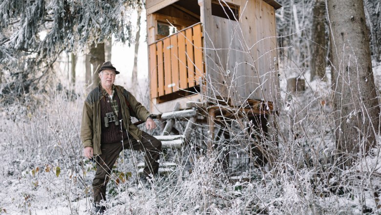 Senior boss Karl Donhauser is a passionate hunter, © Niederösterreich Werbung/ Senior boss Karl Donhauser is a passionate hunter, © Niederösterreich Werbung/