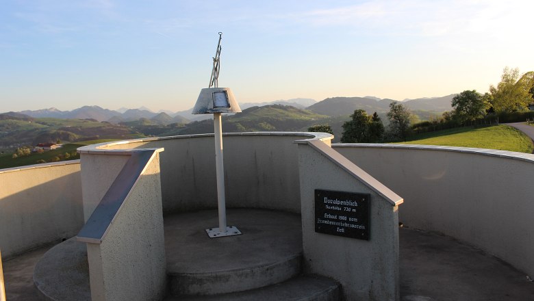 Rozhledna Voralpenblick, © Pöchacker - Mostviertel Tourismus Rozhledna Voralpenblick, © Pöchacker - Mostviertel Tourismus