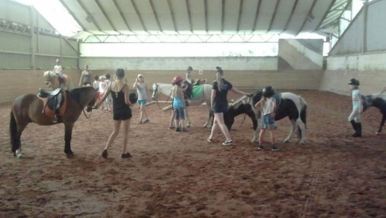 Riding in the hall, © Franz Inghofer Riding in the hall, © Franz Inghofer