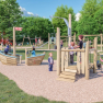 Großzügiger Spielplatz, © Fa. Kompan Großzügiger Spielplatz, © Fa. Kompan