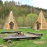 Tipis - Gallien, © Karin Spiesmaier Tipis - Gallien, © Karin Spiesmaier