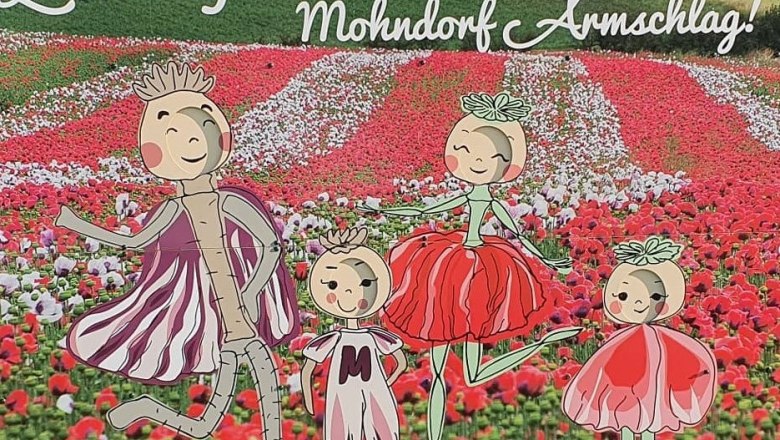 Poppy village Armschlag, © Mohndorf Armschlag Poppy village Armschlag, © Mohndorf Armschlag