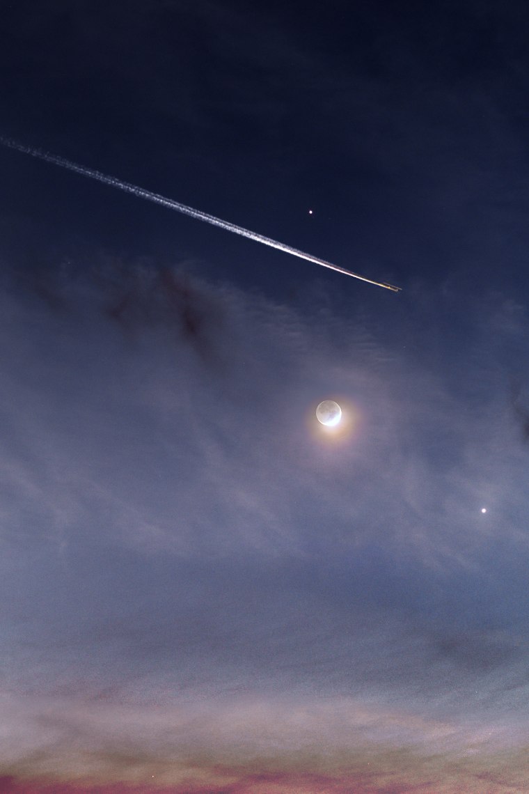 Padající hvězda nad Martinsbergem., © Astronomisches Zentrum Martinsberg Padající hvězda nad Martinsbergem., © Astronomisches Zentrum Martinsberg