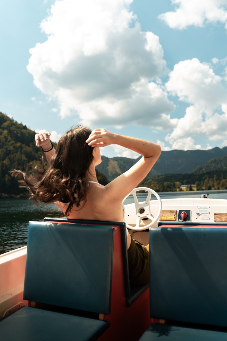 Výlet lodí po Erlaufsee., © Niederösterreich Werbung/ Lukas Matocha Výlet lodí po Erlaufsee., © Niederösterreich Werbung/ Lukas Matocha