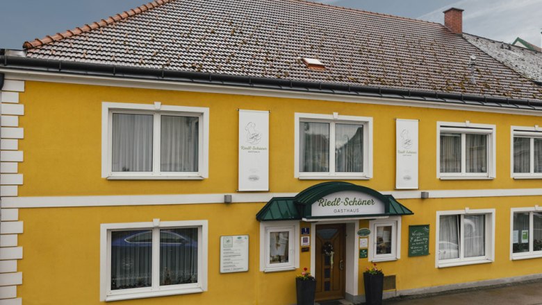 Taverna s mnoha bioprodukty, © Niederösterreich Werbung/David Schreiber Taverna s mnoha bioprodukty, © Niederösterreich Werbung/David Schreiber