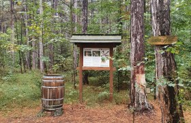 Pecher trail Hernstein_ "Shears" sign, © Wienerwald Tourismus GmbH Pecher trail Hernstein_ "Shears" sign, © Wienerwald Tourismus GmbH