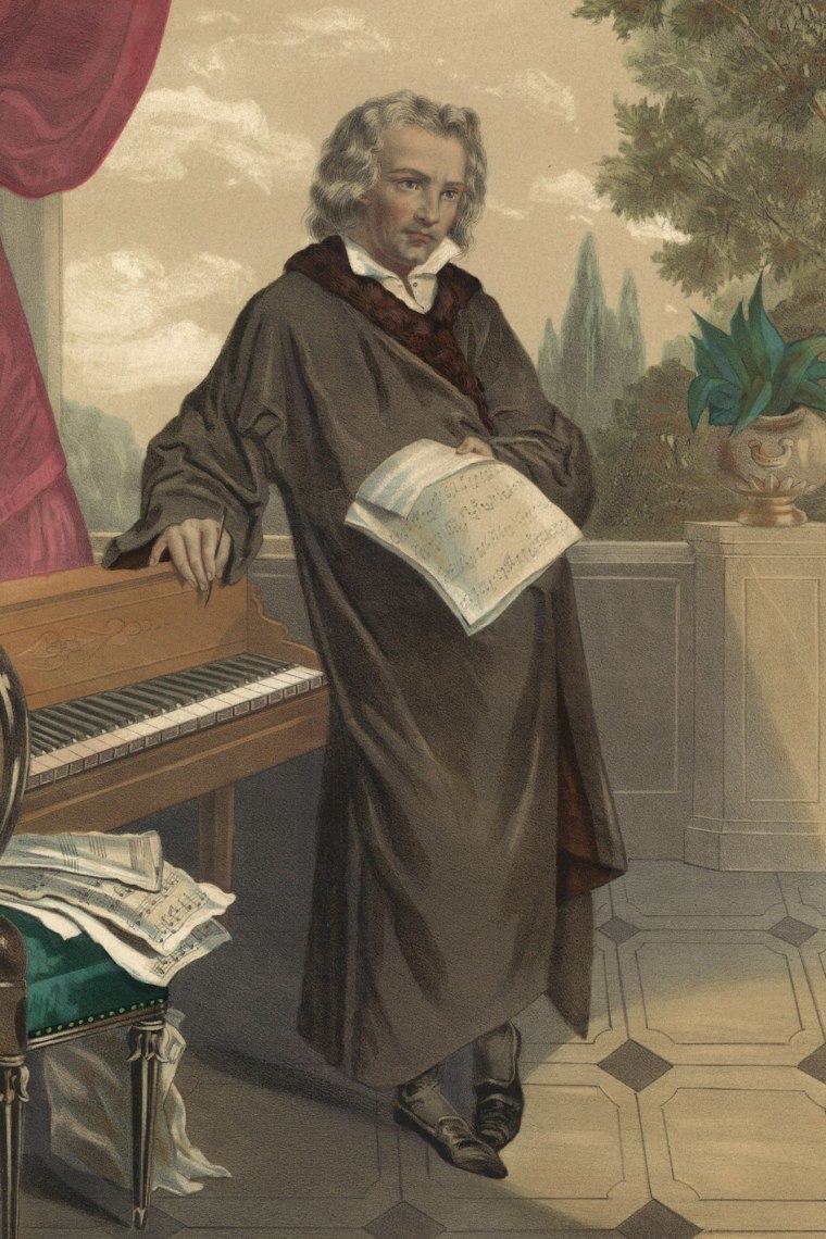 Ludwig van Beethoven, © Städtische Sammlung Baden Ludwig van Beethoven, © Städtische Sammlung Baden