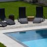 Gästebereich im Garten am Pool, © Familie Schwalm Gästebereich im Garten am Pool, © Familie Schwalm
