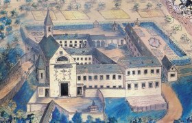 Katzelsdorf parish church, © Kupferstich Katzelsdorf parish church, © Kupferstich