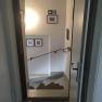 Playful staircase to the former railroad attendant's apartment, © M. Schorn Playful staircase to the former railroad attendant's apartment, © M. Schorn