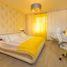 Zimmer Sonne, © Boutiquehotel Freizeit-Tempel Zimmer Sonne, © Boutiquehotel Freizeit-Tempel
