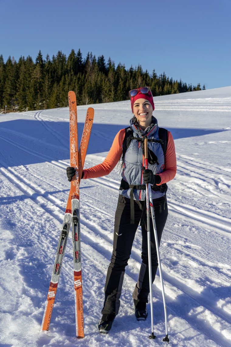 Běžecké lyžování na náhorní plošině Hochreit, Göstling an der Ybbs, © Simone Populorum von Wherethejourneystarts Běžecké lyžování na náhorní plošině Hochreit, Göstling an der Ybbs, © Simone Populorum von Wherethejourneystarts