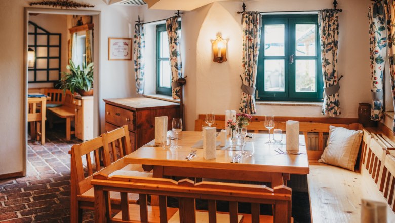 Restaurace je útulným místem ke stolování., © Niederösterreich Werbung/Daniela Führer Restaurace je útulným místem ke stolování., © Niederösterreich Werbung/Daniela Führer