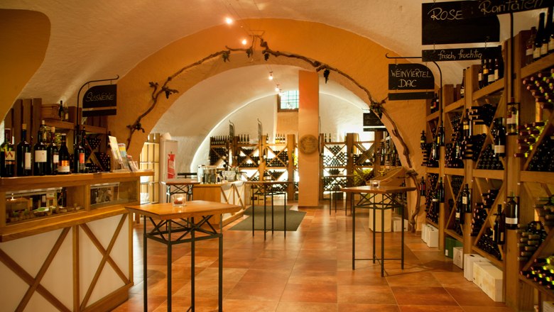 Wine shop, © Althof Retz Wine shop, © Althof Retz