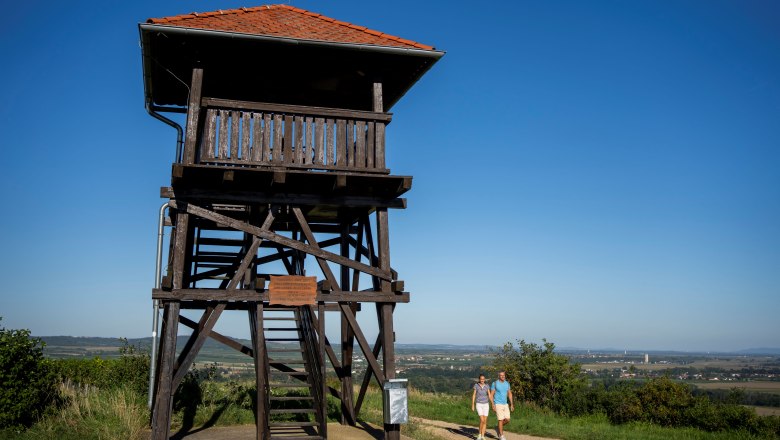 Observation tower on the Gobelsberg, © POV, Robert Herbst Observation tower on the Gobelsberg, © POV, Robert Herbst