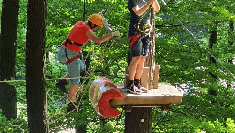 Purkersdorf climbing park, © Kletterpark Purkersdorf Purkersdorf climbing park, © Kletterpark Purkersdorf
