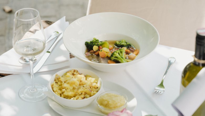 Cooked organic beef from our own farm, © Niederösterreich Werbung/Michael Reidinger Cooked organic beef from our own farm, © Niederösterreich Werbung/Michael Reidinger