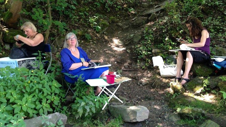 Vernissage Kultur-Punkt Hardegg, © Rosi Grieder Vernissage Kultur-Punkt Hardegg, © Rosi Grieder