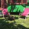 Front garden with sun loungers, © M. Schorn Front garden with sun loungers, © M. Schorn