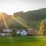 Hof Ansicht vom Waldrand, © Einkehrhof Poggau Hof Ansicht vom Waldrand, © Einkehrhof Poggau