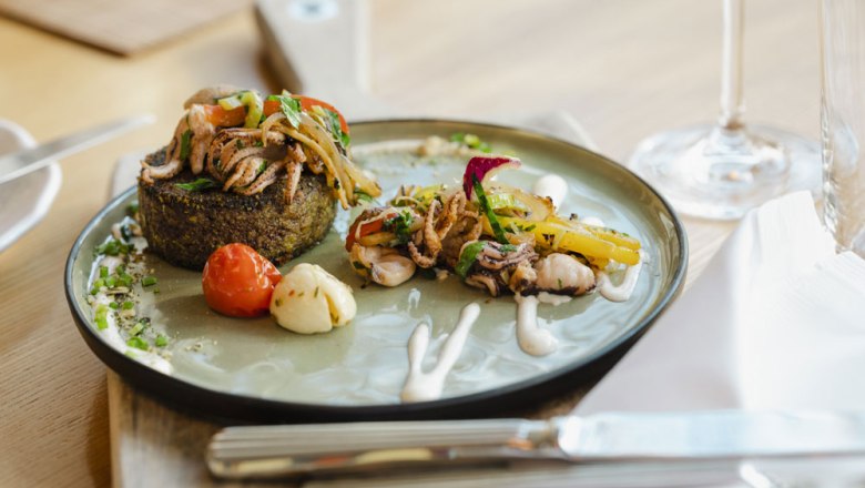 Regional-international menu on the pulse of time, © Niederösterreich Werbung/Michael Reidinger Regional-international menu on the pulse of time, © Niederösterreich Werbung/Michael Reidinger