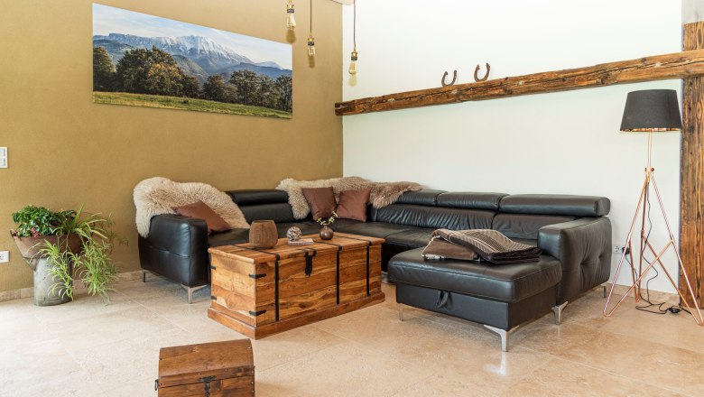 Obývací prostor, © Ferienhaus am See Obývací prostor, © Ferienhaus am See