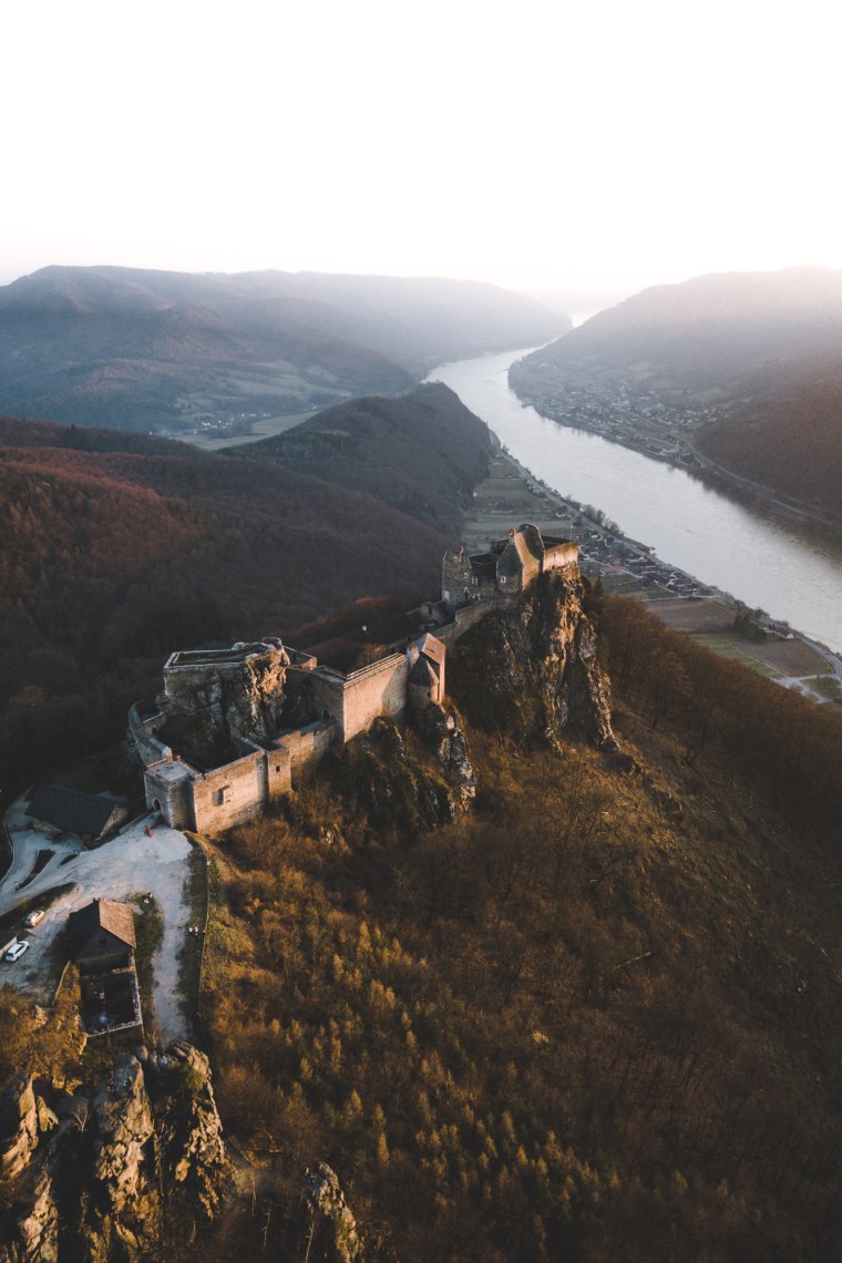 Pastva pro oči: naše zřícenina hradu Aggstein. , © Philipp Mitterlehner Pastva pro oči: naše zřícenina hradu Aggstein. , © Philipp Mitterlehner