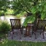 Teich mit Sitzplatz, © 4TatzenHof, Katharina Tatzer Teich mit Sitzplatz, © 4TatzenHof, Katharina Tatzer