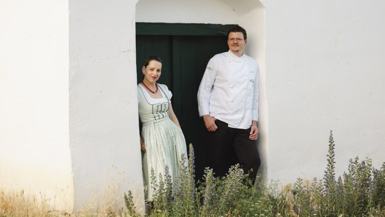 Wirtsleute Daniela und Harald Graf, © Niederösterreich Werbung/Michael Reidinger Wirtsleute Daniela und Harald Graf, © Niederösterreich Werbung/Michael Reidinger