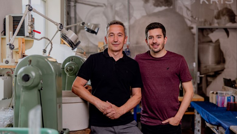 Erwin Weber with son Julian Weber, © Waldviertel Tourismus, Matthias Streibel Erwin Weber with son Julian Weber, © Waldviertel Tourismus, Matthias Streibel