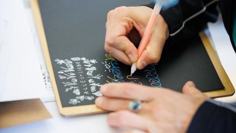 Hand lettering, © Hannes Strondl Hand lettering, © Hannes Strondl