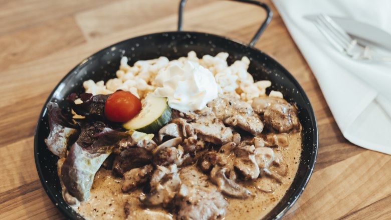 Specialty of the house: Echsi Pfandl, © Niederösterreich Werbung/David Schreiber Specialty of the house: Echsi Pfandl, © Niederösterreich Werbung/David Schreiber