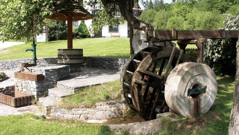 Mill wheel, © Gasthaus Buchegger, Foto Buchegger Mill wheel, © Gasthaus Buchegger, Foto Buchegger