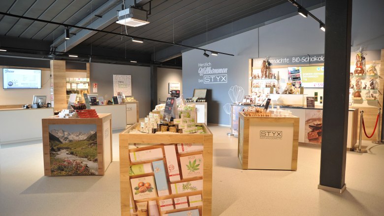 STYX Welcome Center- Shop, © Styx Naturkosmetic GmbH STYX Welcome Center- Shop, © Styx Naturkosmetic GmbH