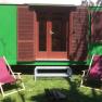 Front garden with sun loungers, © M. Schorn Front garden with sun loungers, © M. Schorn