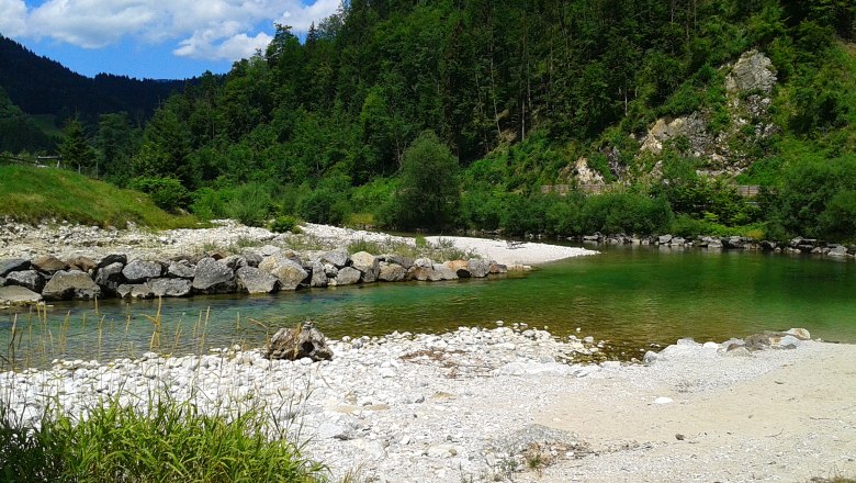 River bathing on the Ybbs, &copy; TV  G&ouml;stlinger Alpen