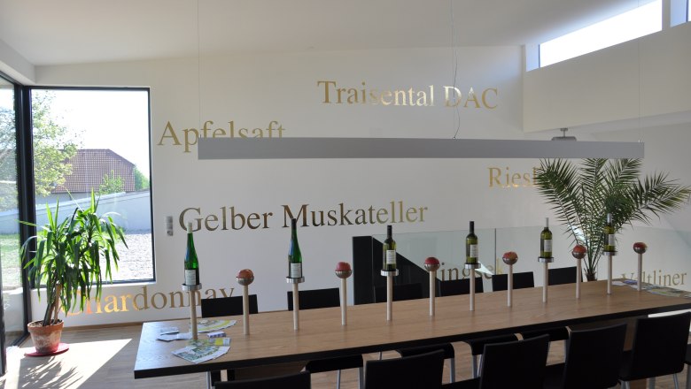 Tasting room, © Weingut Wolfgang Müllner