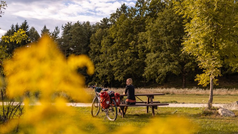 Jízda na kole bez přestávky? V Gmündu ne. , © Franziska Consolati