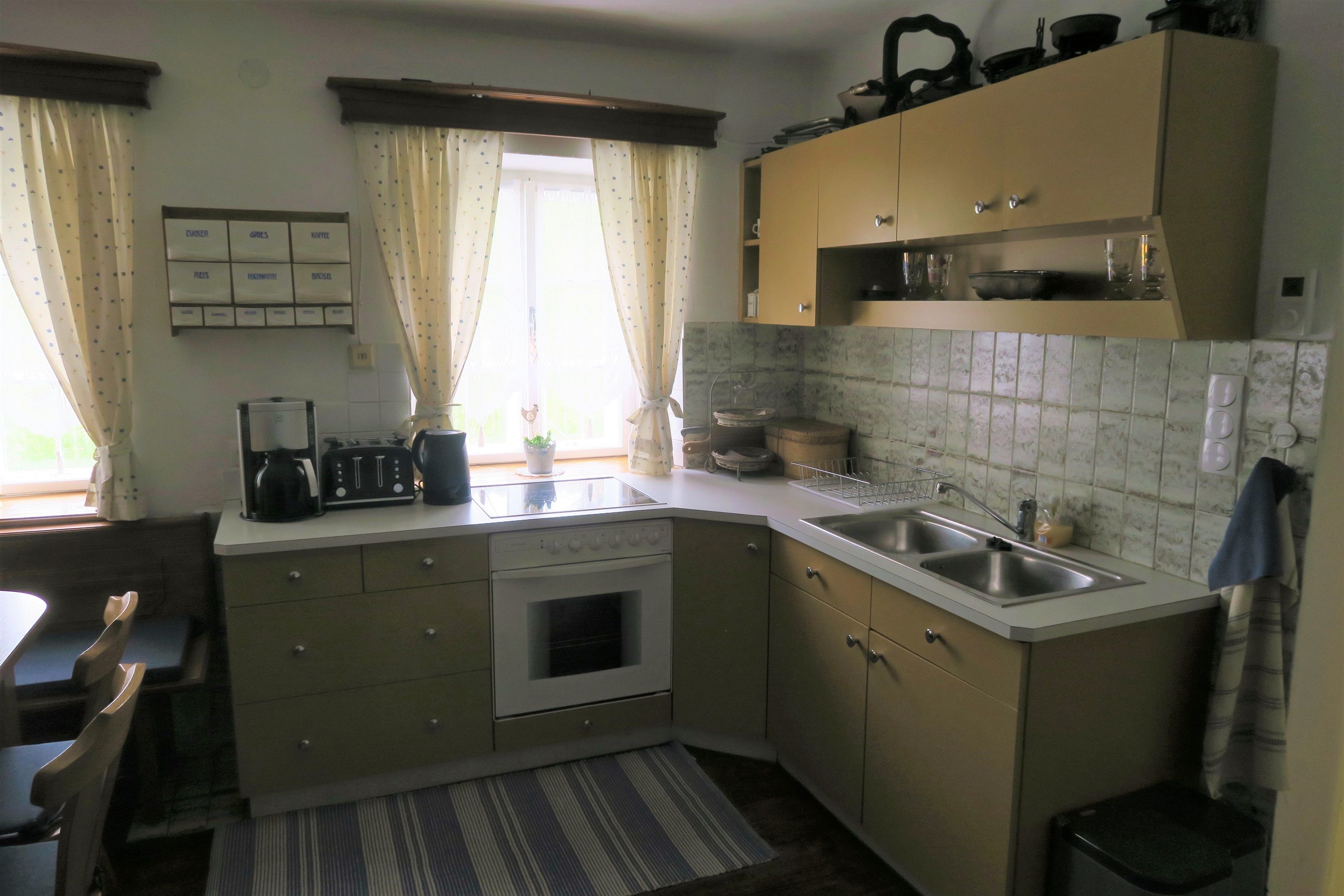Kuchyně v rekreačním domě Dörrmühle