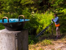 Automat na vodu na tematick&eacute; stanici "Voda"